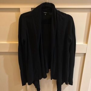 Black cardigan